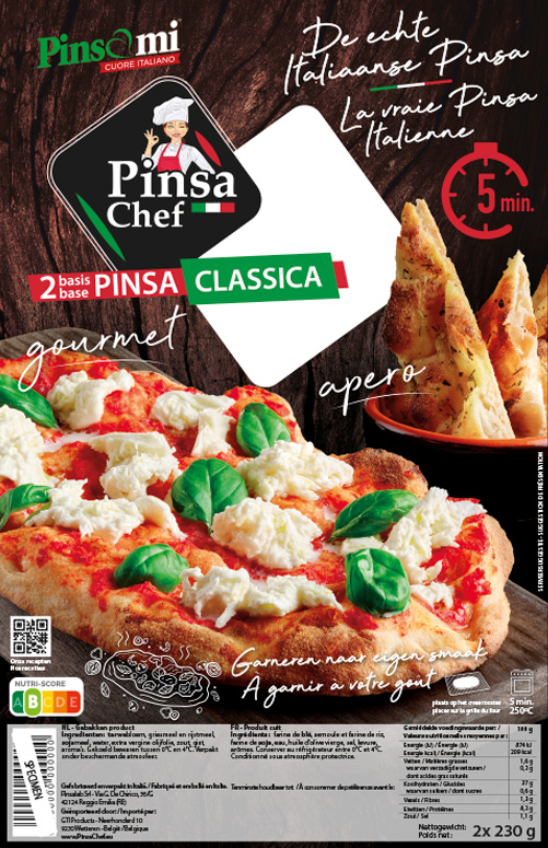 Emballage Pinsa Classica